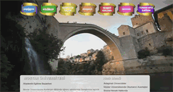 Desktop Screenshot of mostaruniversitesi.com